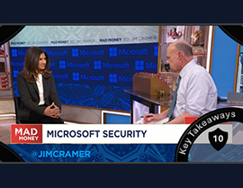 AI-Empowered Cybersecurity: Top 10 Insights from Microsoft’s Vasu Jakkal on ‘Mad Money’